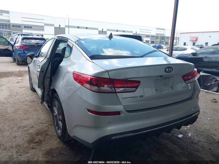 2020 Kia Optima VIN 5XXGT4L30LG432044 IAAI salvage auction — SIDE, Salvage Title, sold $2,400 on 2026-07-10 (photo 3)