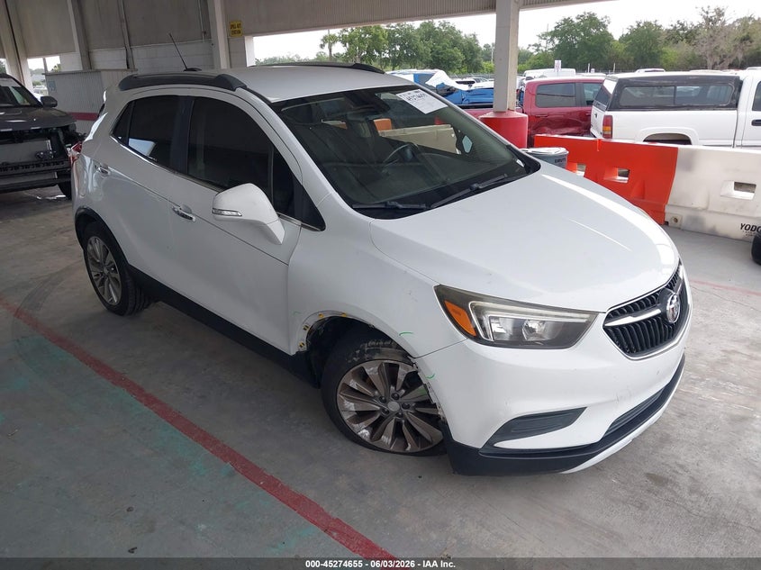 2017 Buick Encore VIN KL4CJASB4HB110106 IAAI salvage auction — UNDERCARRIAGE, Salvage Title, sold $1,350 on 2026-07-15 (photo 1)