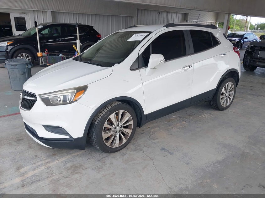 2017 Buick Encore VIN KL4CJASB4HB110106 IAAI salvage auction — UNDERCARRIAGE, Salvage Title, sold $1,350 on 2026-07-15 (photo 2)
