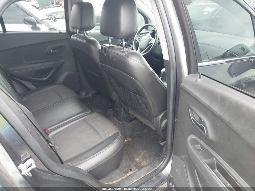 2017 Chevrolet Trax VIN KL7CJLSB1HB188986 IAAI salvage auction — HAIL, Clear (Oklahoma), sold $2,900 on 2026-07-07 (photo 8)