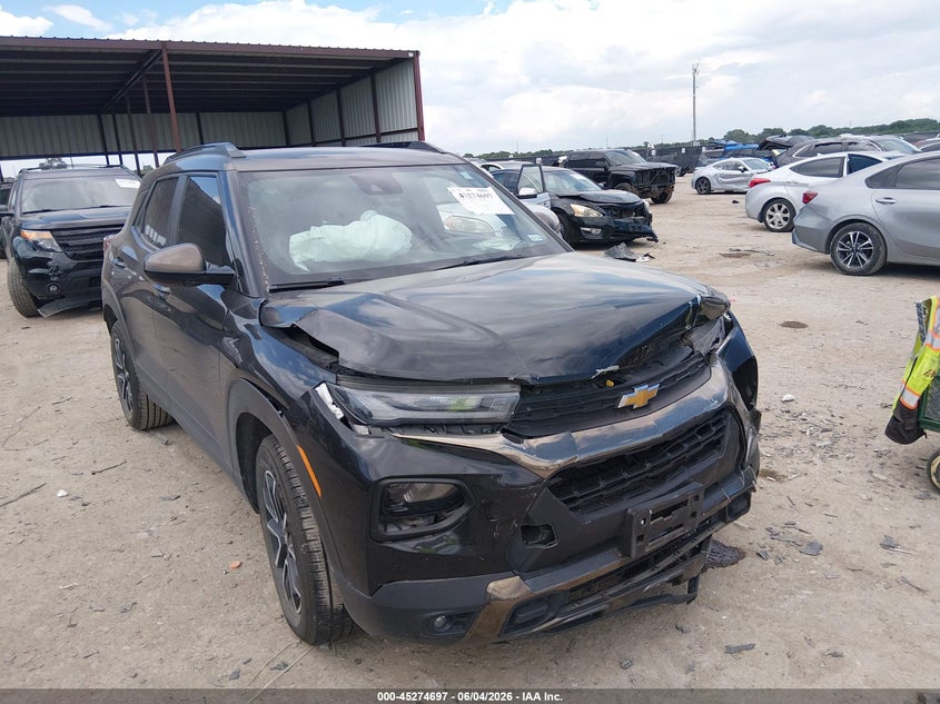2022 Chevrolet Trailblazer VIN KL79MVSL1NB053895 IAAI salvage auction — FRONT END, Salvage Title, sold $1,700 on 2026-07-28 (photo 1)
