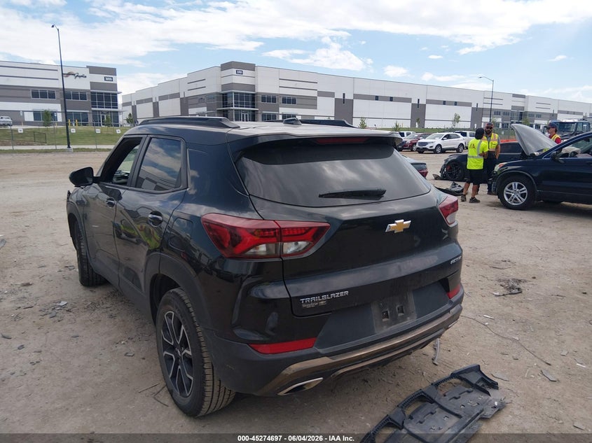 2022 Chevrolet Trailblazer VIN KL79MVSL1NB053895 IAAI salvage auction — FRONT END, Salvage Title, sold $1,700 on 2026-07-28 (photo 3)