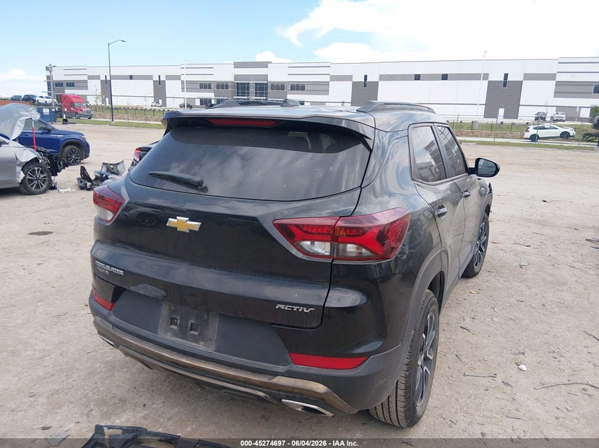 2022 Chevrolet Trailblazer VIN KL79MVSL1NB053895 IAAI salvage auction — FRONT END, Salvage Title, sold $1,700 on 2026-07-28 (photo 4)