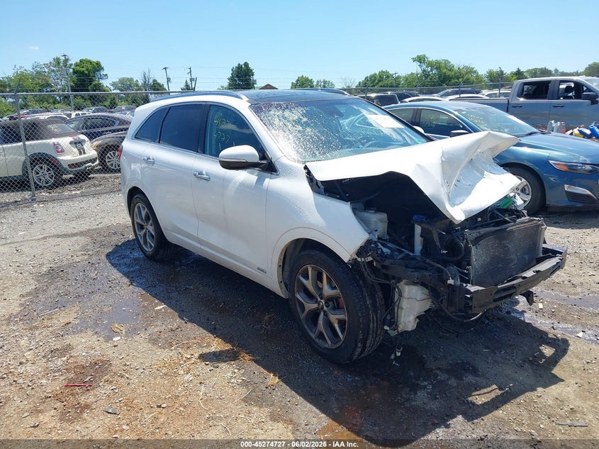 2019 Kia Sorento VIN 5XYPKDA56KG534515 IAAI salvage auction — FRONT END, Salvage (Virginia), sold $950 on 2026-07-28 (photo 1)