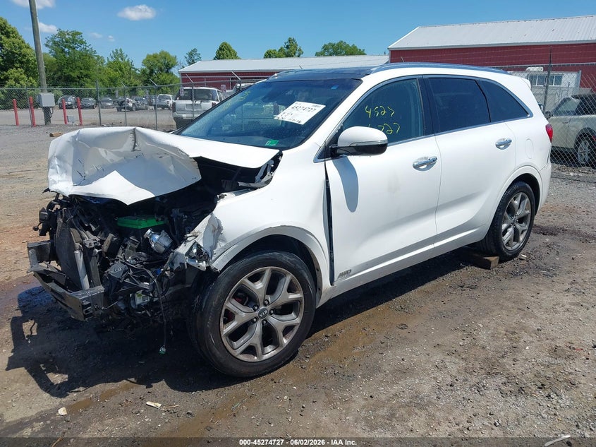 2019 Kia Sorento VIN 5XYPKDA56KG534515 IAAI salvage auction — FRONT END, Salvage (Virginia), sold $950 on 2026-07-28 (photo 2)