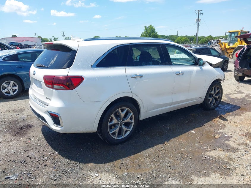 2019 Kia Sorento VIN 5XYPKDA56KG534515 IAAI salvage auction — FRONT END, Salvage (Virginia), sold $950 on 2026-07-28 (photo 4)