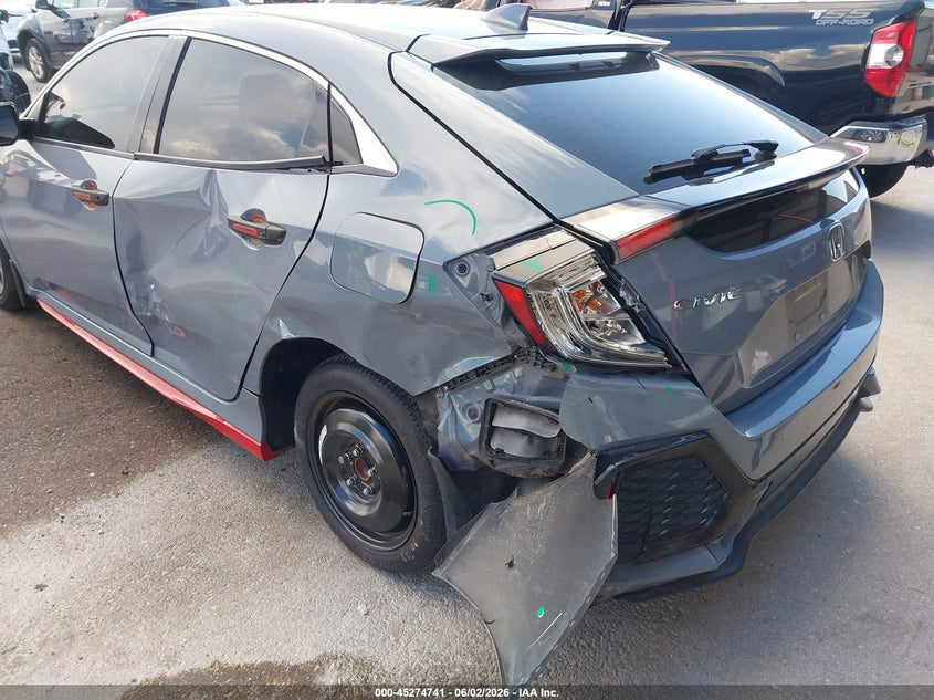2018 Honda Civic VIN SHHFK7H26JU238018 IAAI salvage auction — REAR END, Original (Texas), sold $5,000 on 2026-07-12 (photo 6)