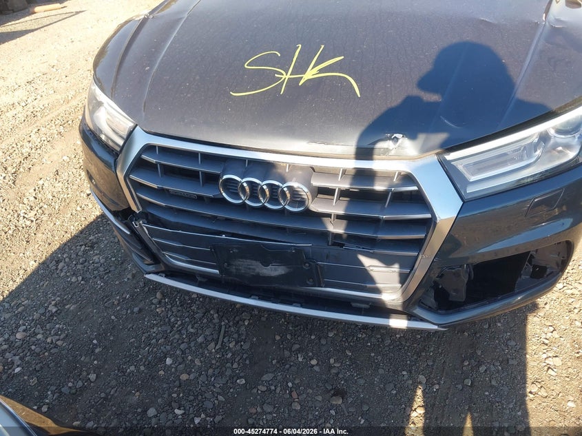 2018 Audi Q5 VIN WA1ANAFY8J2248182 IAAI salvage auction — FRONT & REAR, Mv-907A (New York), sold $6,100 on 2026-07-28 (photo 6)