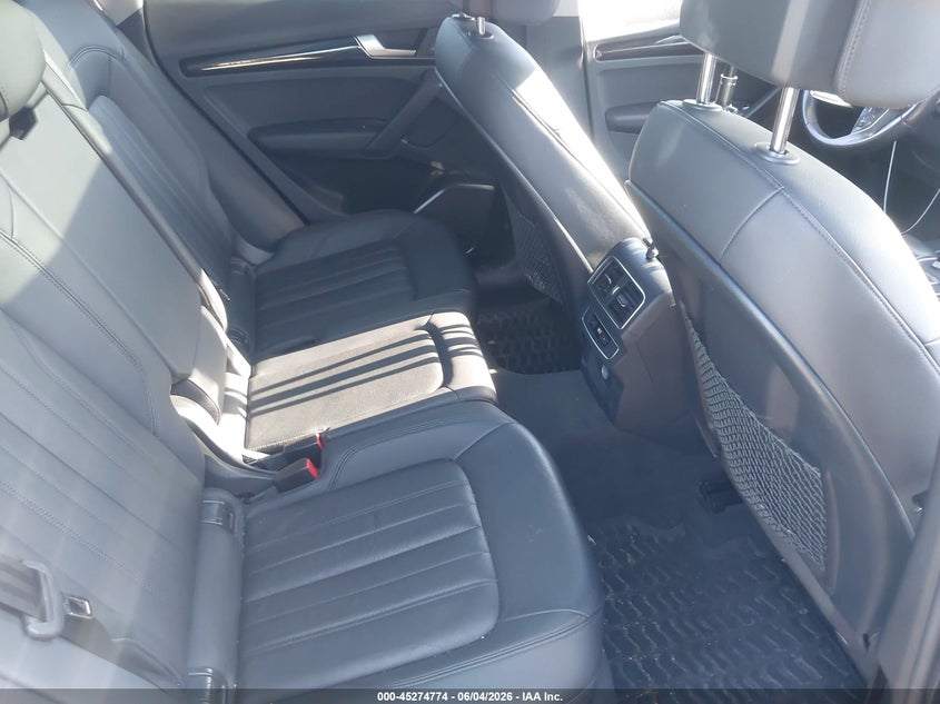 2018 Audi Q5 VIN WA1ANAFY8J2248182 IAAI salvage auction — FRONT & REAR, Mv-907A (New York), sold $6,100 on 2026-07-28 (photo 8)