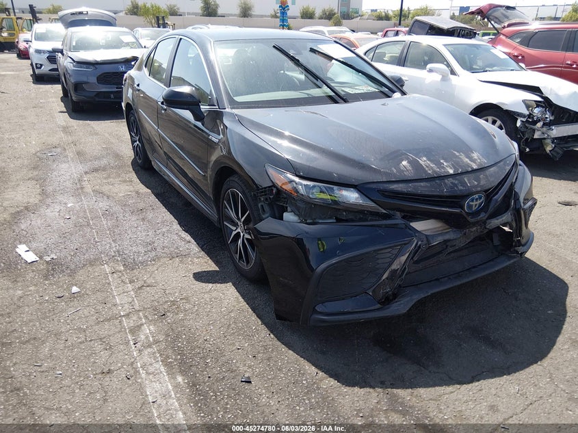 2021 Toyota Camry VIN 4T1G31AK7MU546834 IAAI salvage auction — FRONT & REAR, Salvage Title, sold $5,500 on 2026-07-19 (photo 1)