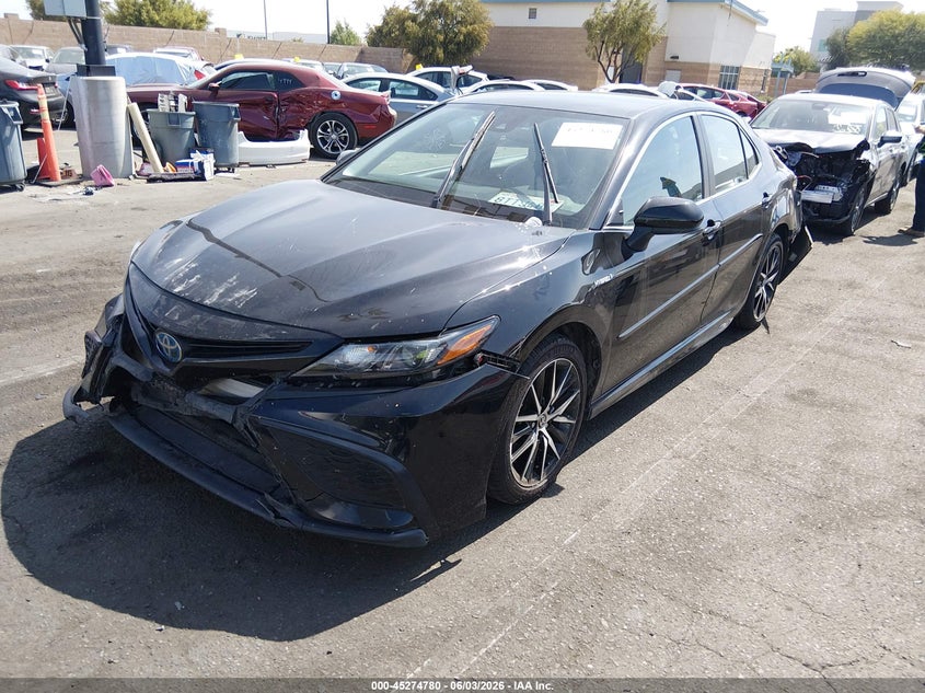2021 Toyota Camry VIN 4T1G31AK7MU546834 IAAI salvage auction — FRONT & REAR, Salvage Title, sold $5,500 on 2026-07-19 (photo 2)