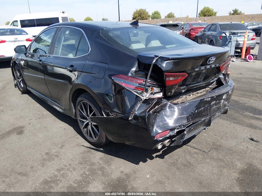 2021 Toyota Camry VIN 4T1G31AK7MU546834 IAAI salvage auction — FRONT & REAR, Salvage Title, sold $5,500 on 2026-07-19 (photo 3)