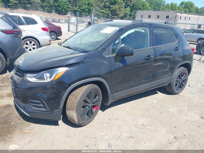 2021 Chevrolet Trax VIN KL7CJPSB5MB358297 IAAI salvage auction — RIGHT FRONT, Salvage Title, sold $1,250 on 2026-07-10 (photo 2)