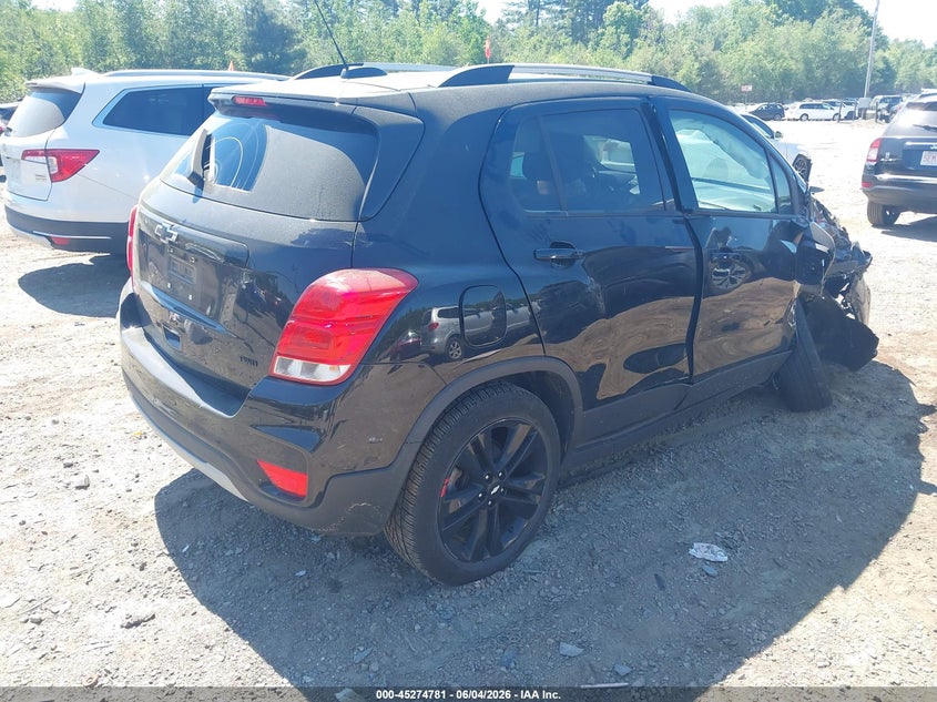 2021 Chevrolet Trax VIN KL7CJPSB5MB358297 IAAI salvage auction — RIGHT FRONT, Salvage Title, sold $1,250 on 2026-07-10 (photo 4)