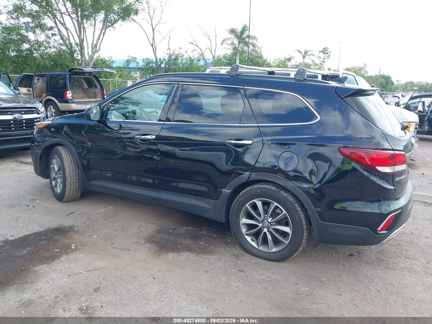 2017 Hyundai Santa fe VIN KM8SM4HF4HU252850 IAAI salvage auction — LEFT & RIGHT, Salvage Title, sold $2,150 on 2026-07-29 (photo 3)