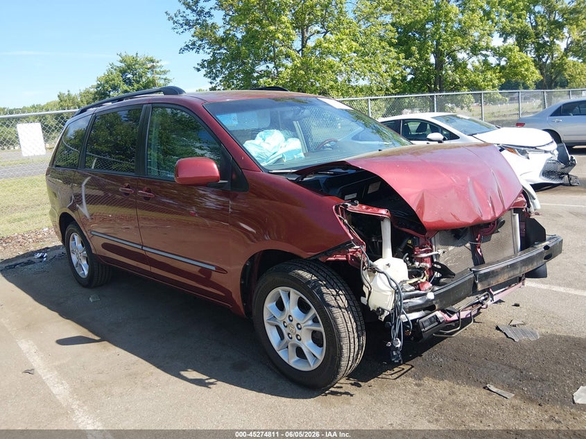 2004 Toyota Sienna VIN 5TDBA22C54S025388 IAAI salvage auction — FRONT END, Salvage (New Jersey), sold $725 on 2026-07-20 (photo 1)