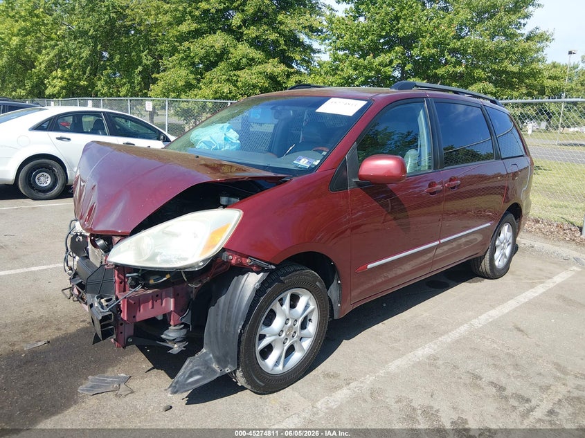 2004 Toyota Sienna VIN 5TDBA22C54S025388 IAAI salvage auction — FRONT END, Salvage (New Jersey), sold $725 on 2026-07-20 (photo 2)