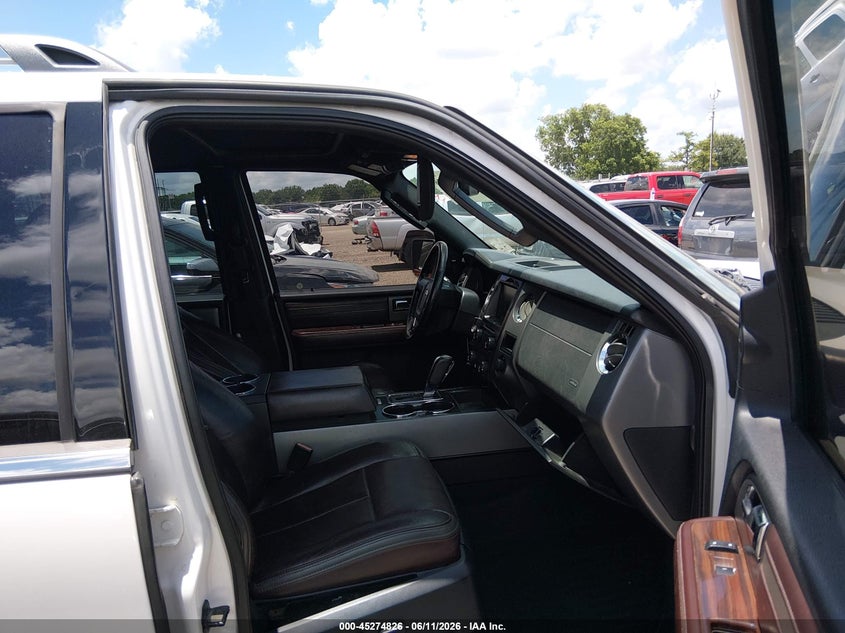 2015 Ford Expedition VIN 1FMJU1LT4FEF34873 IAAI salvage auction — WATER/FLOOD, Salvage (Louisiana), sold $850 on 2026-07-29 (photo 5)