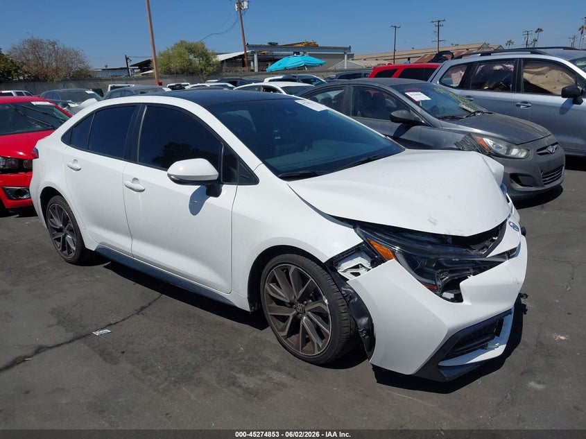 2022 Toyota Corolla VIN 5YFP4MCE6NP130928 IAAI salvage auction — FRONT END, Salvage Title, sold $2,150 on 2026-07-08 (photo 1)