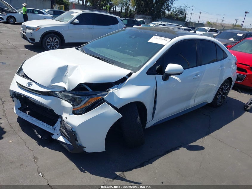 2022 Toyota Corolla VIN 5YFP4MCE6NP130928 IAAI salvage auction — FRONT END, Salvage Title, sold $2,150 on 2026-07-08 (photo 2)