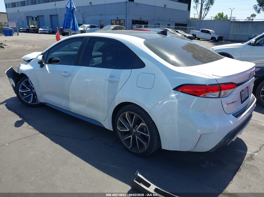 2022 Toyota Corolla VIN 5YFP4MCE6NP130928 IAAI salvage auction — FRONT END, Salvage Title, sold $2,150 on 2026-07-08 (photo 3)