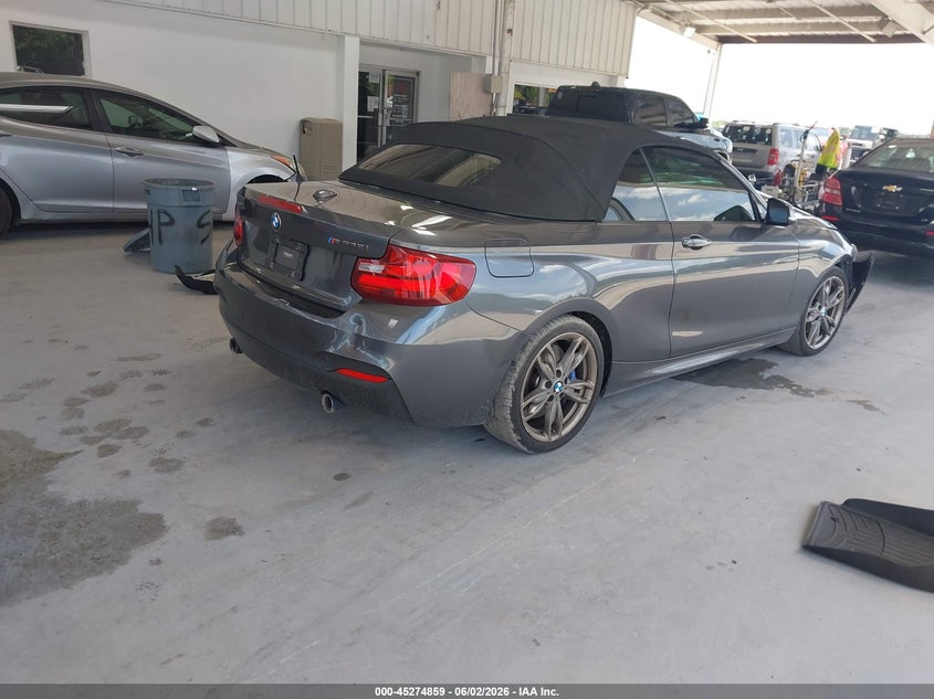 2016 BMW M2 VIN WBA1M1C58GV393939 IAAI salvage auction — FRONT END, Salvage Title, sold $3,775 on 2026-07-08 (photo 4)