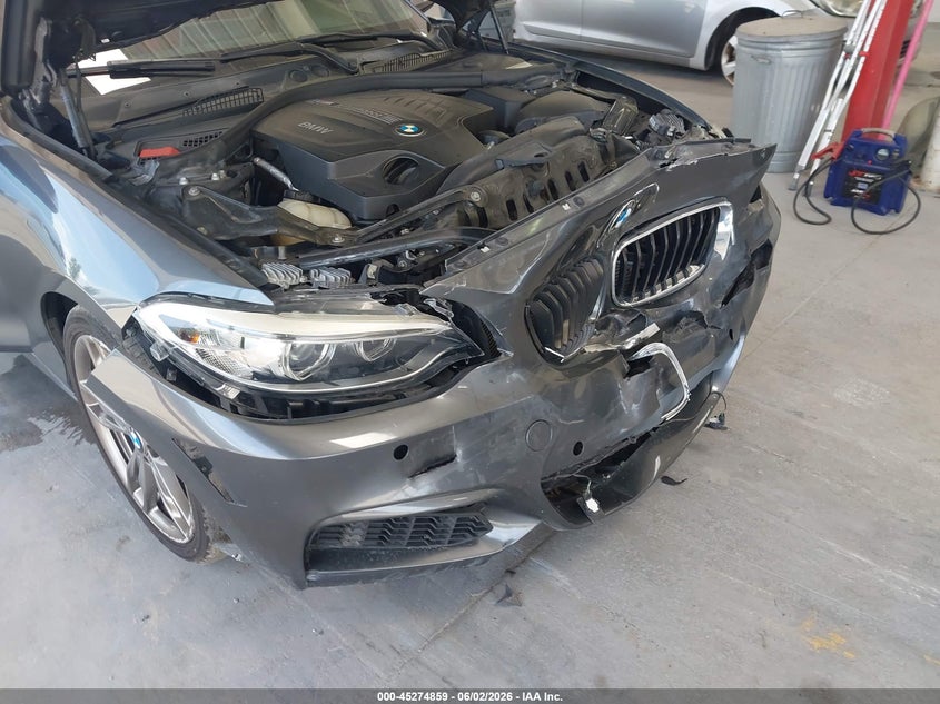 2016 BMW M2 VIN WBA1M1C58GV393939 IAAI salvage auction — FRONT END, Salvage Title, sold $3,775 on 2026-07-08 (photo 6)