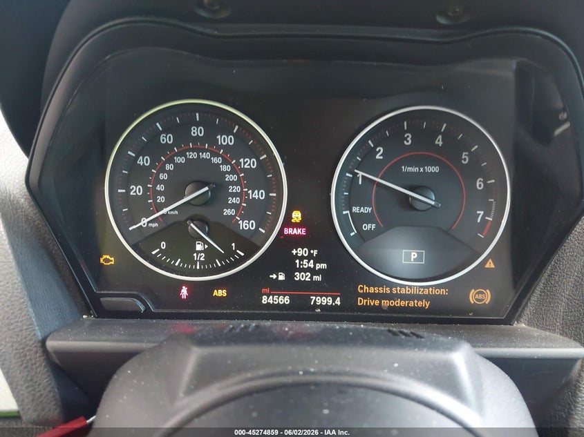 2016 BMW M2 VIN WBA1M1C58GV393939 IAAI salvage auction — FRONT END, Salvage Title, sold $3,775 on 2026-07-08 (photo 7)