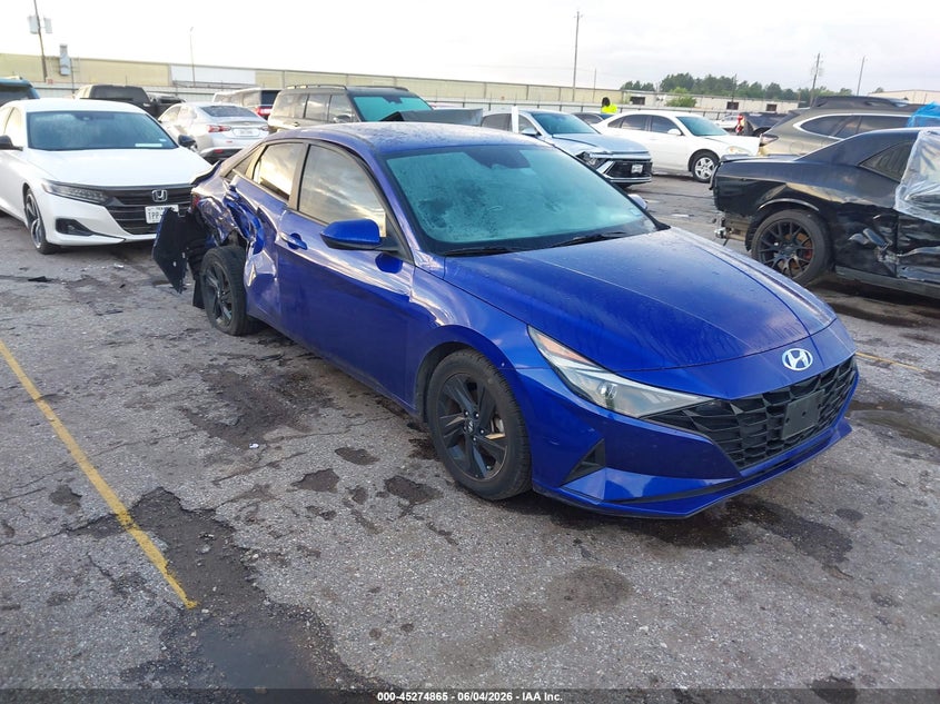 2023 Hyundai Elantra VIN KMHLM4AG3PU439079 IAAI salvage auction — RIGHT SIDE, Salvage Title, sold $4,300 on 2026-07-29 (photo 1)