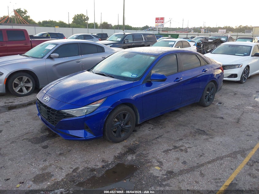 2023 Hyundai Elantra VIN KMHLM4AG3PU439079 IAAI salvage auction — RIGHT SIDE, Salvage Title, sold $4,300 on 2026-07-29 (photo 2)