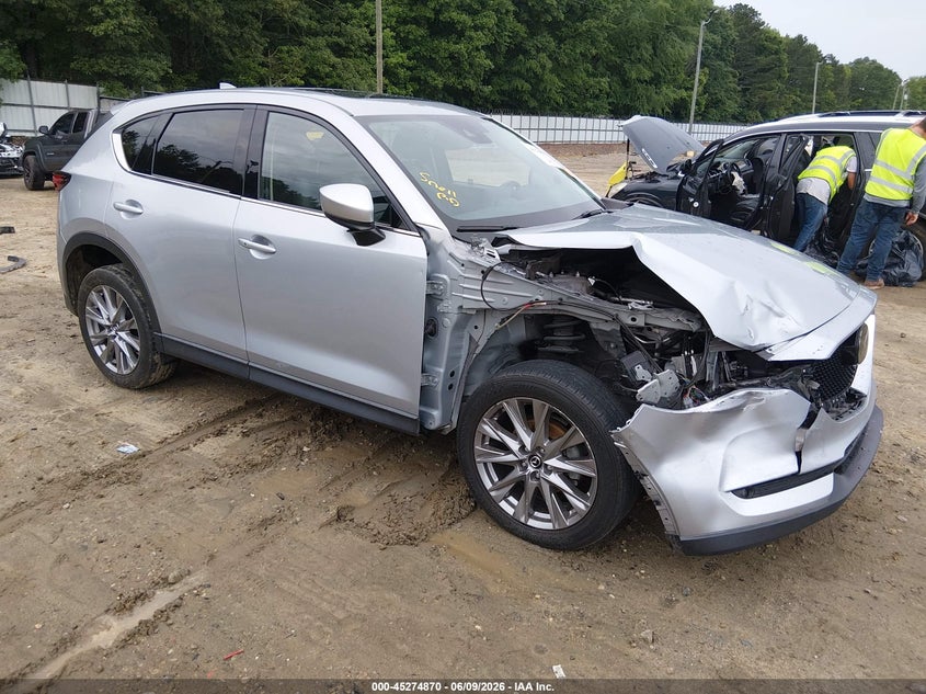 2021 Mazda Cx-5 VIN JM3KFADM6M0343807 IAAI salvage auction — FRONT END, Salvage Title, sold $6,175 on 2026-07-16 (photo 1)