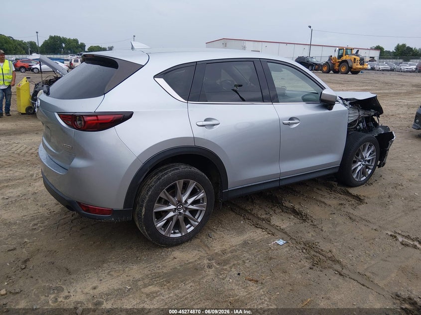 2021 Mazda Cx-5 VIN JM3KFADM6M0343807 IAAI salvage auction — FRONT END, Salvage Title, sold $6,175 on 2026-07-16 (photo 4)