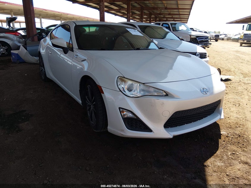 2013 Scion Fr-s VIN JF1ZNAA15D2707844 IAAI salvage auction — REAR END, Salvage Title, sold $3,975 on 2026-07-14 (photo 1)