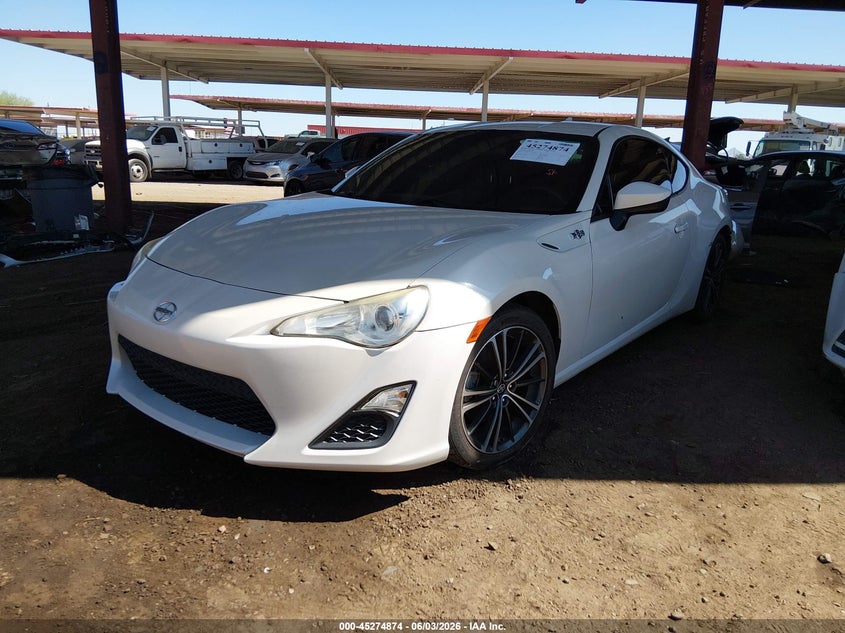 2013 Scion Fr-s VIN JF1ZNAA15D2707844 IAAI salvage auction — REAR END, Salvage Title, sold $3,975 on 2026-07-14 (photo 2)