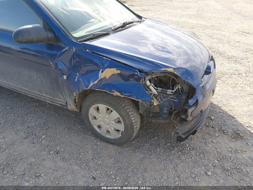 2007 Hyundai Accent VIN KMHCM36C17U047735 IAAI salvage auction — RIGHT FRONT, Clear (Montana), sold $375 on 2026-07-18 (photo 6)