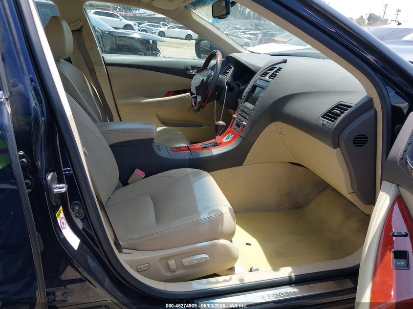 2007 Lexus Es 350 VIN JTHBJ46G872127478 IAAI salvage auction — FRONT END, Salvage (California), sold $775 on 2026-07-15 (photo 5)