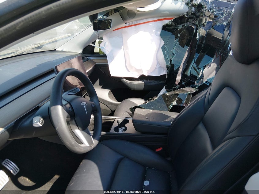 2022 Tesla Model y VIN 7SAYGDEF0NF524473 IAAI salvage auction — RIGHT REAR, Salvage Title, sold $5,600 on 2026-07-23 (photo 5)