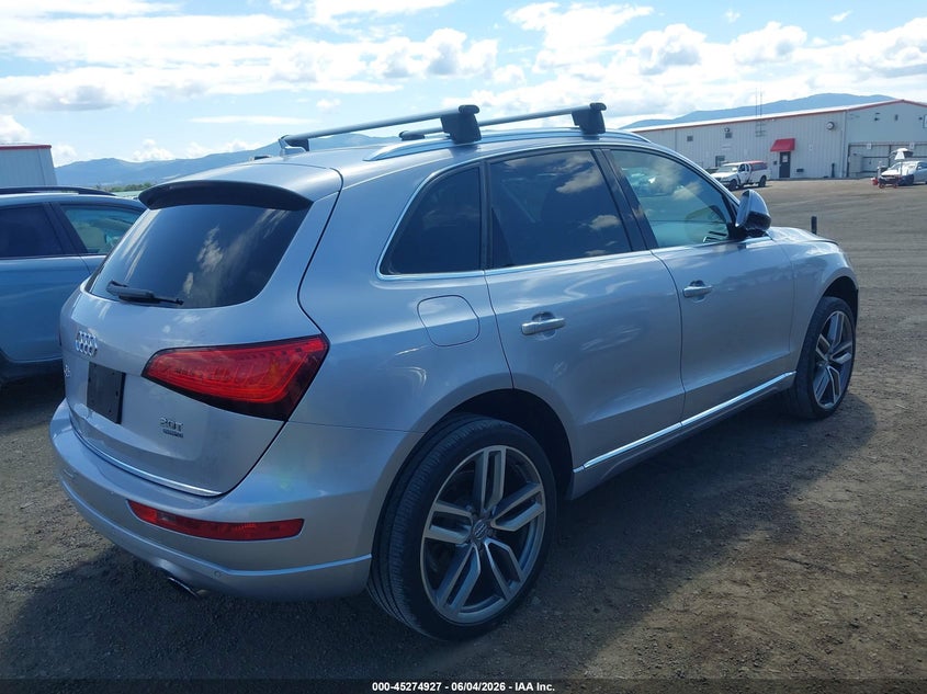 2016 Audi Q5 VIN WA1L2AFP3GA068762 IAAI salvage auction — FRONT END, Salvage Title, sold $2,400 on 2026-07-07 (photo 4)