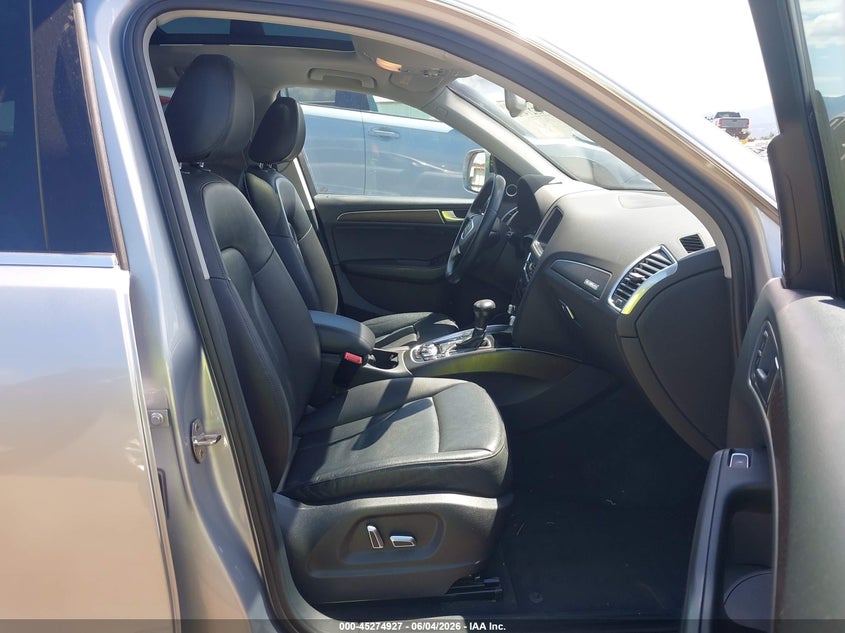 2016 Audi Q5 VIN WA1L2AFP3GA068762 IAAI salvage auction — FRONT END, Salvage Title, sold $2,400 on 2026-07-07 (photo 5)