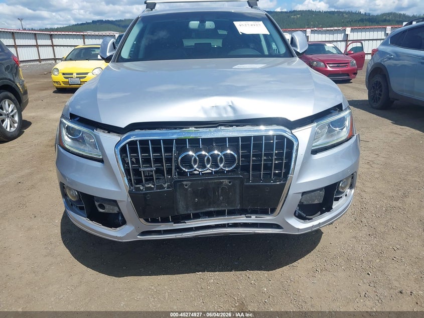 2016 Audi Q5 VIN WA1L2AFP3GA068762 IAAI salvage auction — FRONT END, Salvage Title, sold $2,400 on 2026-07-07 (photo 6)