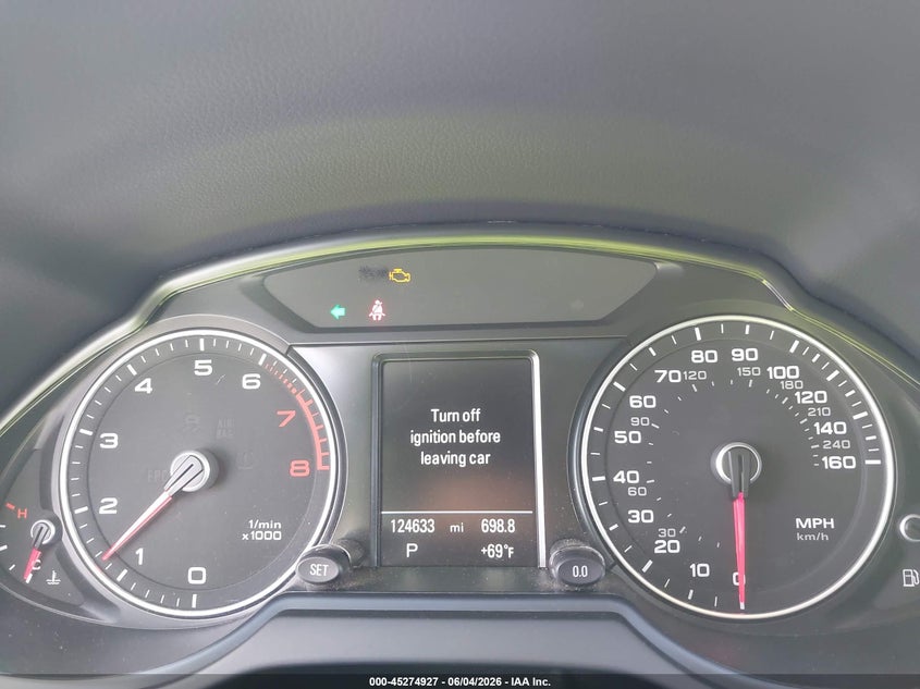 2016 Audi Q5 VIN WA1L2AFP3GA068762 IAAI salvage auction — FRONT END, Salvage Title, sold $2,400 on 2026-07-07 (photo 7)