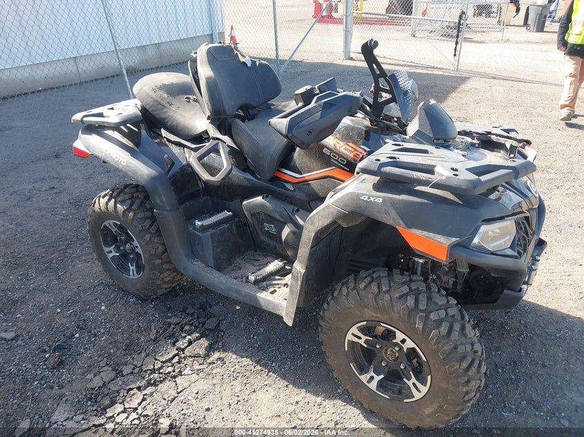 2023 Cf moto Cforce VIN LCELDUZM6P6007265 IAAI salvage auction — ROLLOVER, Salvage (Idaho), sold $1,750 on 2026-07-28 (photo 1)