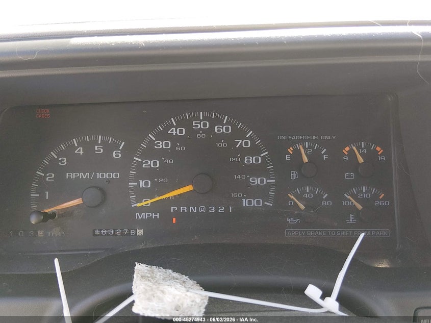 1999 Chevrolet Suburban 1500 VIN 3GNFK16RXXG258975 IAAI salvage auction — NORMAL WEAR, Clear-Dealer Only (Montana), sold $550 on 2026-07-08 (photo 7)