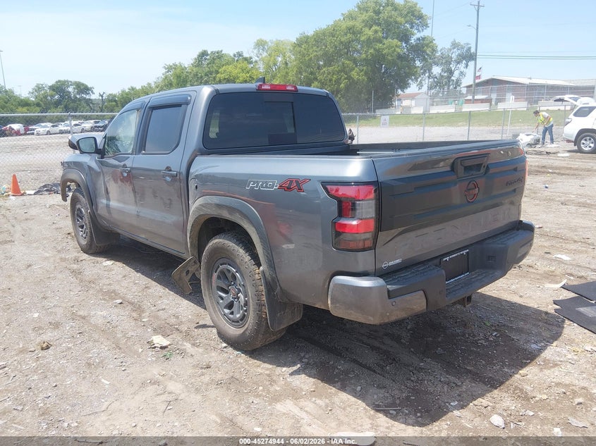 2025 Nissan Navara (frontier) VIN 1N6ED1EK8SN653592 IAAI salvage auction — FRONT END, Salvage Title, sold $9,200 on 2026-07-09 (photo 3)