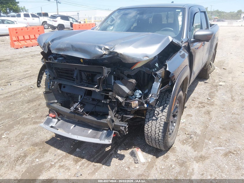 2025 Nissan Navara (frontier) VIN 1N6ED1EK8SN653592 IAAI salvage auction — FRONT END, Salvage Title, sold $9,200 on 2026-07-09 (photo 6)