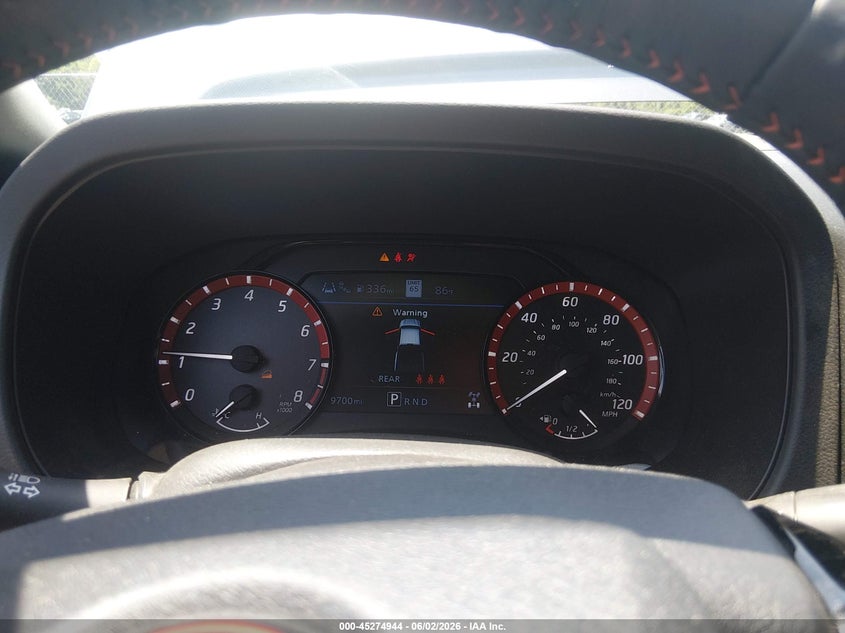 2025 Nissan Navara (frontier) VIN 1N6ED1EK8SN653592 IAAI salvage auction — FRONT END, Salvage Title, sold $9,200 on 2026-07-09 (photo 7)