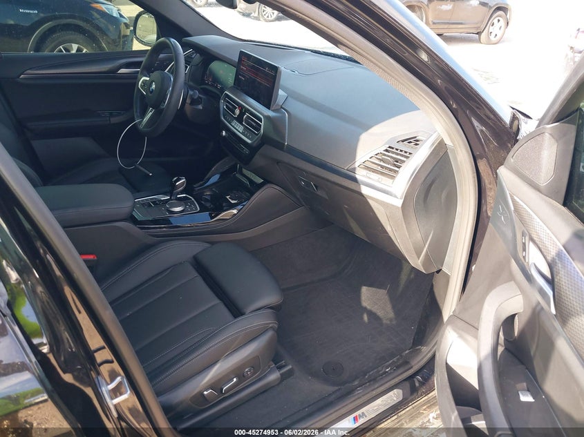 2024 BMW X4 VIN 5UX33DT02R9U35651 IAAI salvage auction — FRONT END, Salvage Title, sold $20,500 on 2026-07-09 (photo 5)