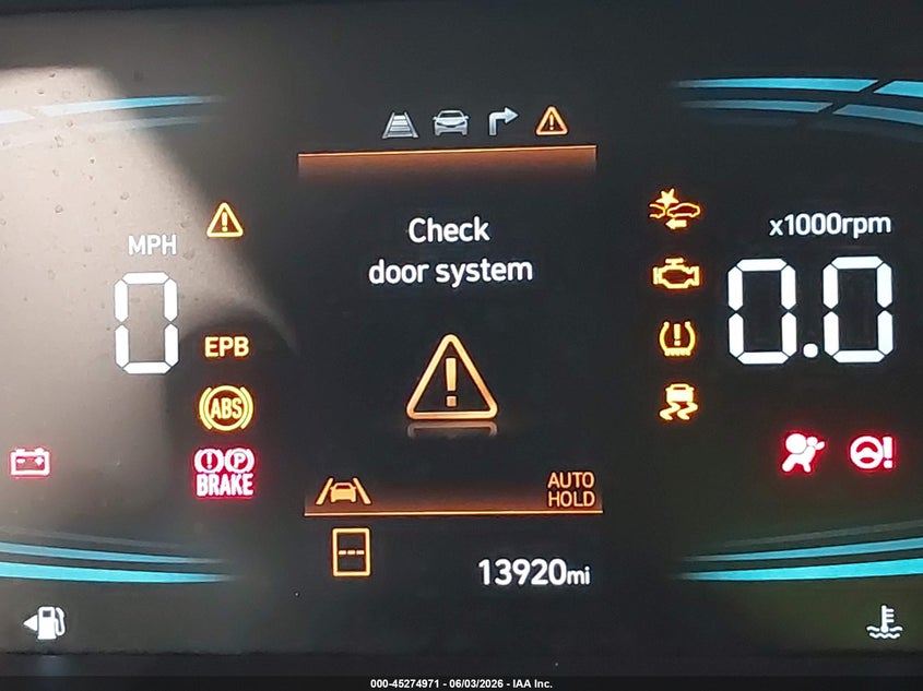 2025 Hyundai Palisade VIN KM8R3DGE5SU946898 IAAI salvage auction — EXTERIOR BURN, Salvage Title, sold $25 on 2026-07-30 (photo 7)