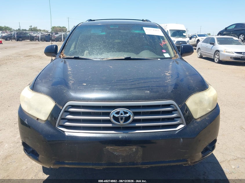 2008 Toyota Highlander VIN JTEDS41A782015861 IAAI salvage auction — NORMAL WEAR, Clear - Dealer Only (California), sold $1,300 on 2026-07-08 (photo 6)