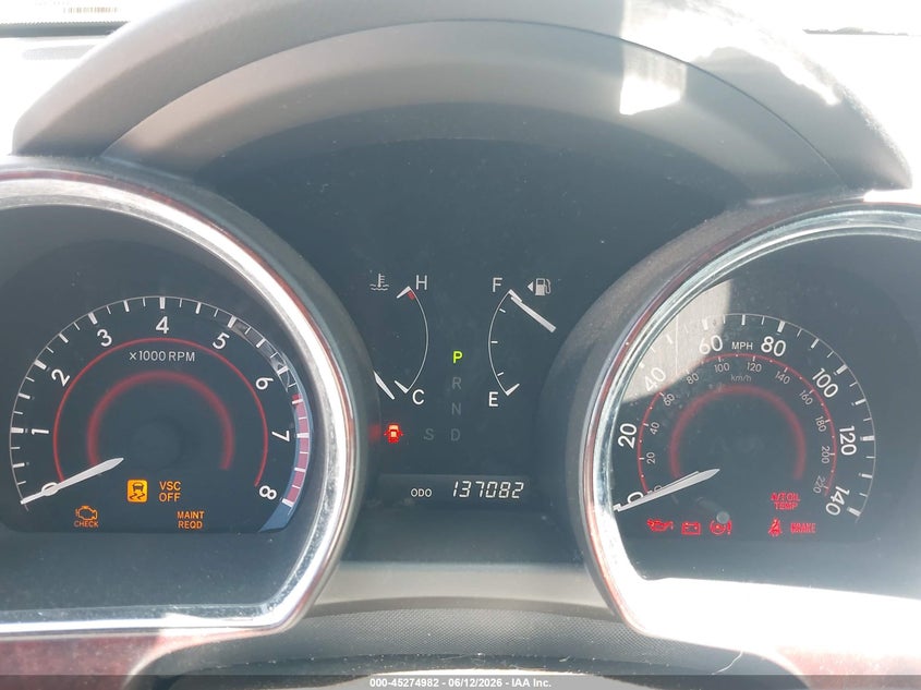 2008 Toyota Highlander VIN JTEDS41A782015861 IAAI salvage auction — NORMAL WEAR, Clear - Dealer Only (California), sold $1,300 on 2026-07-08 (photo 7)